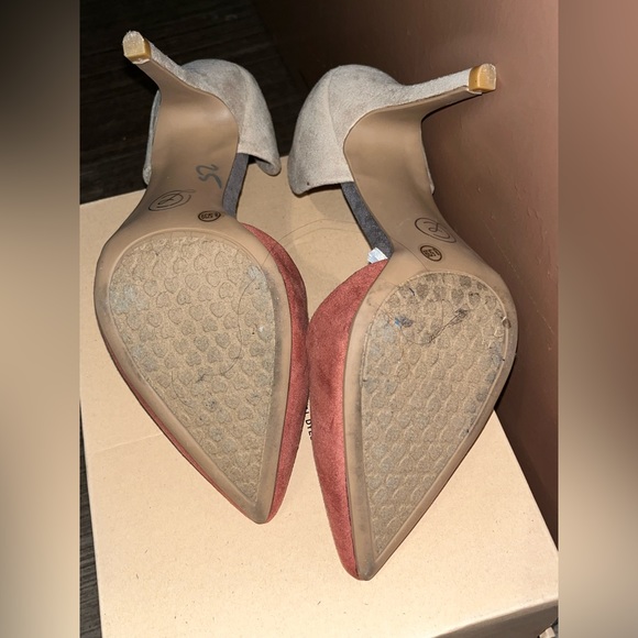 Mauve and Nude Heels - Picture 4 of 4